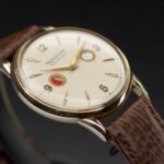 Jaeger LeCoultre Futurematic Porthole 10K Gold 37mm Ref 502 — photo 3