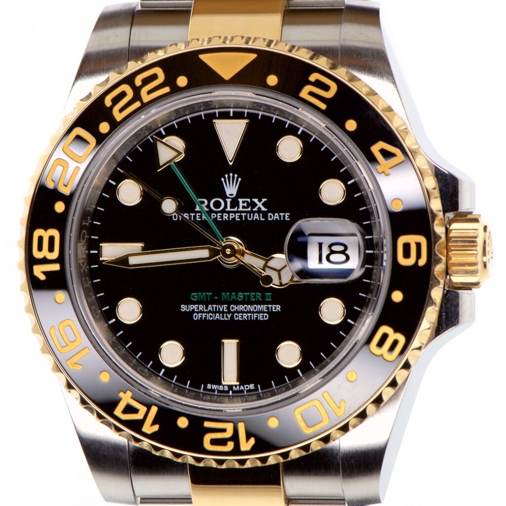 Rolex Gmt Master 2 Ceramic 18kGold/Steel — photo 1