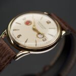 Jaeger LeCoultre Futurematic Porthole 10K Gold 37mm Ref 502 — photo 2