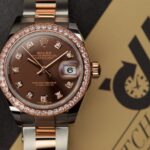 Rolex Datejust 18K Rose Gold & Stainless Diamond Set 28mm 279381RBR — photo 2