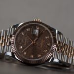 Rolex Datejust Diamond Set Dial 18K Rose Gold & Stainless Steel 36mm Ref 126231 Circa 2021 — photo 3