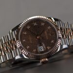 Rolex Datejust Diamond Set Dial 18K Rose Gold & Stainless Steel 36mm Ref 126231 Circa 2021 — photo 8