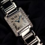 Cartier Tank Fran aise White Gold 23mm Diamond Set Ref 2365 — photo 11