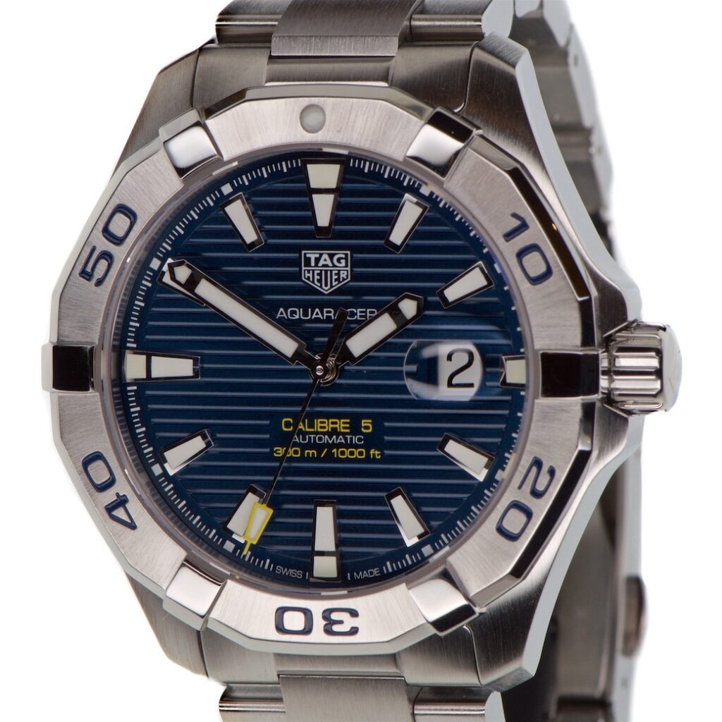 Tag Heuer Aquaracer Calibre 5 43mm Reference WAY2012.BAO927 — photo 1