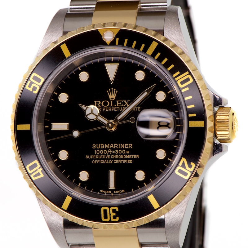 Rolex Submariner 18k/Steel Ref 16613 — photo 1