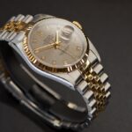 Rolex Datejust Diamond Set Dial 18K Yellow Gold & Stainless Steel 36mm Ref 16233 — photo 4