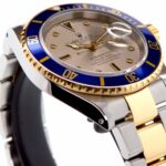 Rolex Submariner 18k Gold/Steel Diamond Dial 40mm — photo 2
