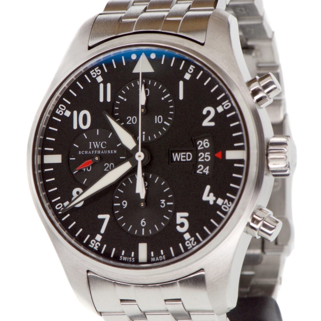 IWC Flieger Pilot Chronograph 43mm Ref-3777 — photo 1