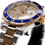 Rolex Submariner 18k Gold/Steel Diamond Dial 40mm — photo 4