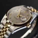 Rolex Datejust Diamond Set Dial 18K Yellow Gold & Stainless Steel 36mm Ref 16233 — photo 2