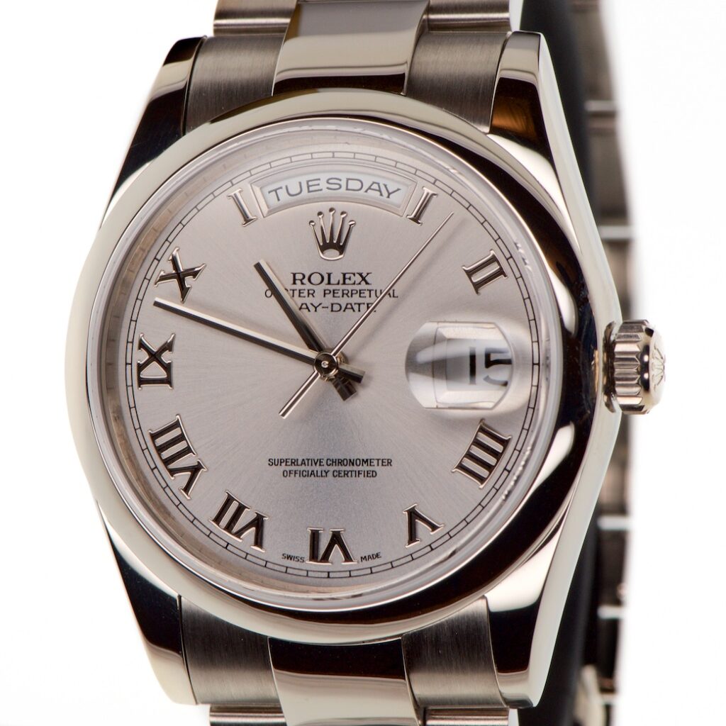 Rolex Day Date 18K White Gold 36mm Reference 118209 — photo 1