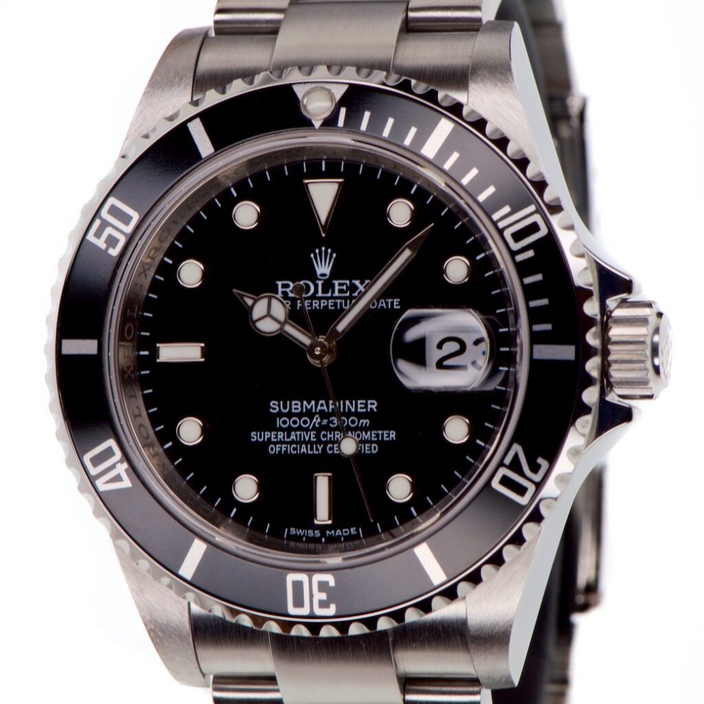Rolex Submariner Date Non Ceramic 40mm Reference 16610 V Serial — photo 1