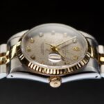 Rolex Datejust Diamond Set Dial 18K Yellow Gold & Stainless Steel 36mm Ref 16233 — photo 6