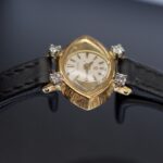 Omega Ladies Cocktail Watch 18K 24mm Diamond Set Ref 440320 — photo 9