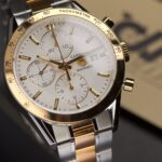 Tag Heuer Carrera Calibre 16 18K Gold & Stainless Steel 41mm Ref CV2050 — photo 5
