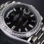 Rolex Day Date 18K White Gold Diamond Bezel 40mm Ref 228349RBR — photo 5