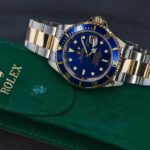 Rolex Submariner Date "Bluesy" 18K Yellow Gold & Stainless Steel 40mm Ref 16613 Y Serial — photo 7