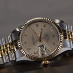 Rolex Datejust Diamond Set Dial 18K Yellow Gold & Stainless Steel 36mm Ref 16233 — photo 9