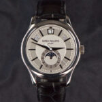Patek Philippe Annual Calendar Moon Phase 18K White Gold 40mm Ref 5205G 001 — photo 9
