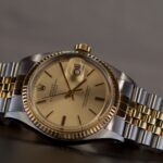 Rolex Datejust Sigma Dial 18K Gold & Stainless Steel 36mm Ref 1601 — photo 3