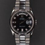Rolex Day Date 18K White Gold Diamond Dial 36mm Ref 118239 — photo 8