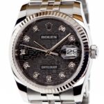 Rolex Date Just 36mm 18kGold/Steel Diamond Computer Dial — photo 1