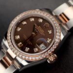 Rolex Datejust 18K Rose Gold & Stainless Diamond Set 28mm 279381RBR — photo 4