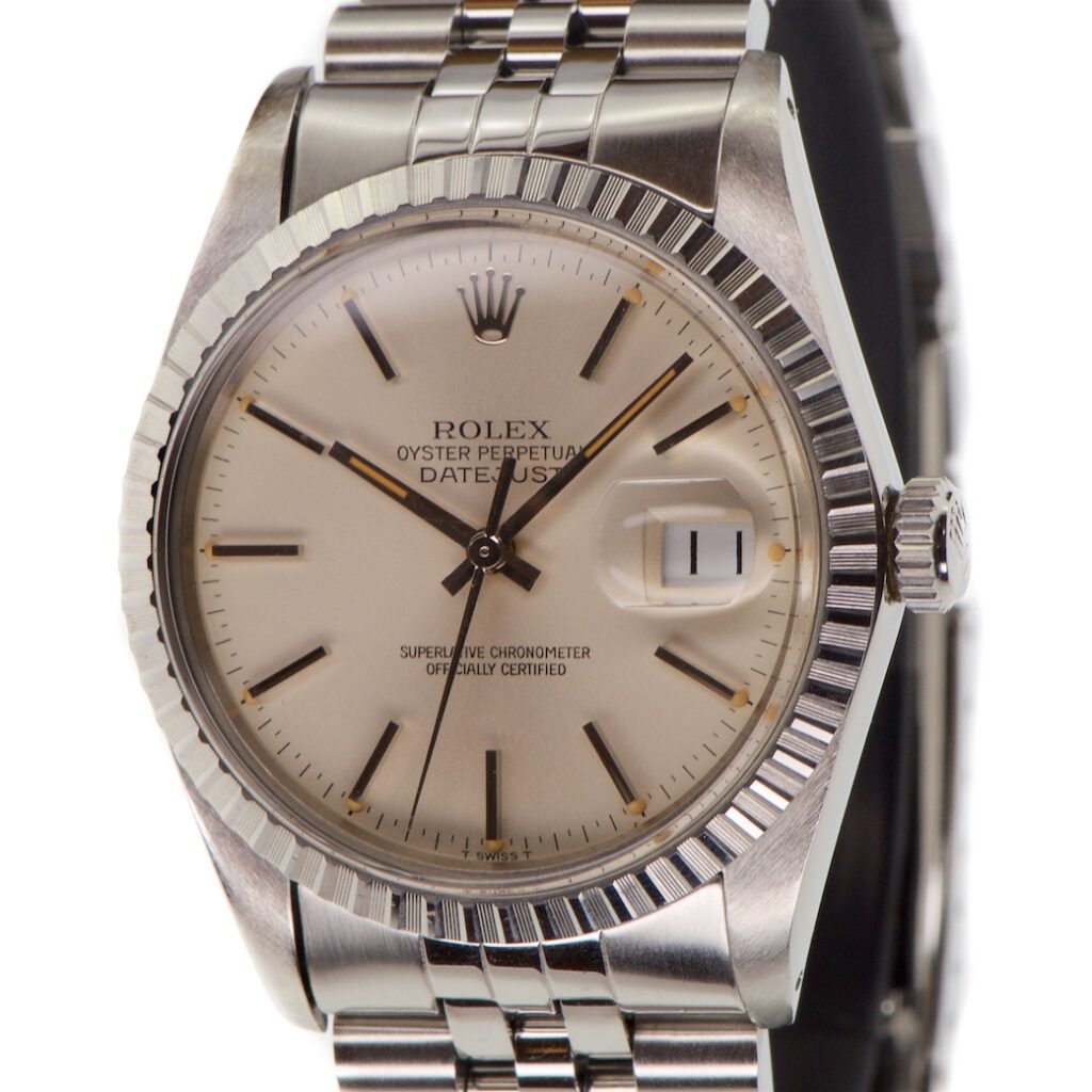 Rolex Datejust Engine Turned Bezel 36mm Reference 16030 — photo 1