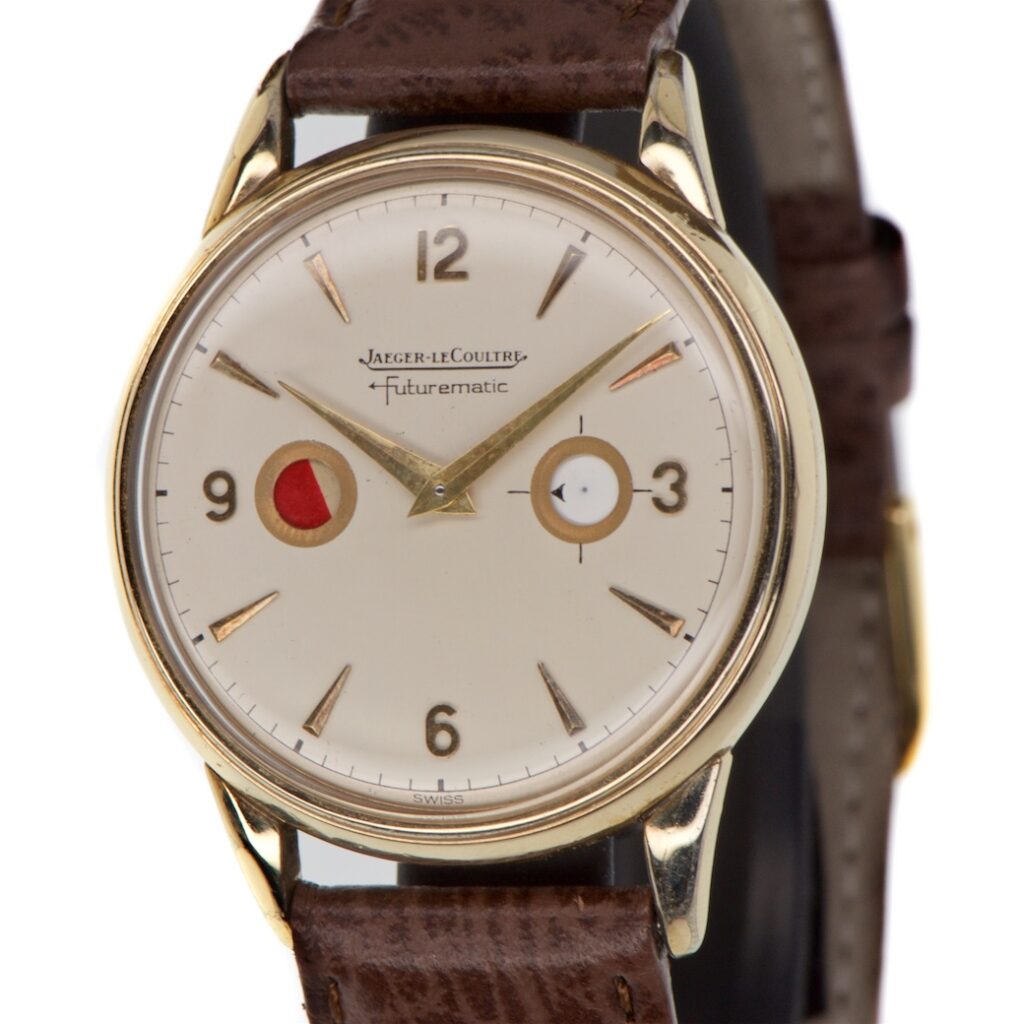Jaeger LeCoultre Futurematic Porthole 10K Gold 37mm Ref 502 — photo 1