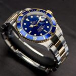 Rolex Submariner Date "Bluesy" 18K Yellow Gold & Stainless Steel 40mm Ref 16613 Y Serial — photo 4