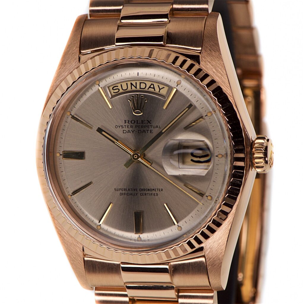 Rolex Day Date 18K Rose Gold 36mm Reference 1803 — photo 1