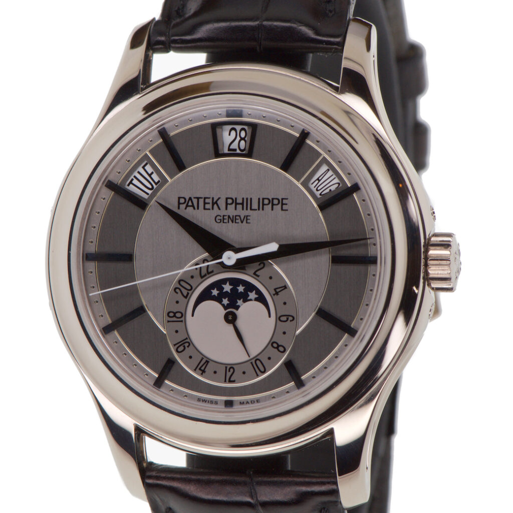 Patek Philippe Annual Calendar Moon Phase 18K White Gold 40mm Ref 5205G 001 — photo 1