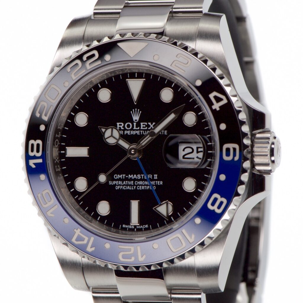 Rolex GMT Master 2 BATMAN 40mm Reference 16710BLNR — photo 1