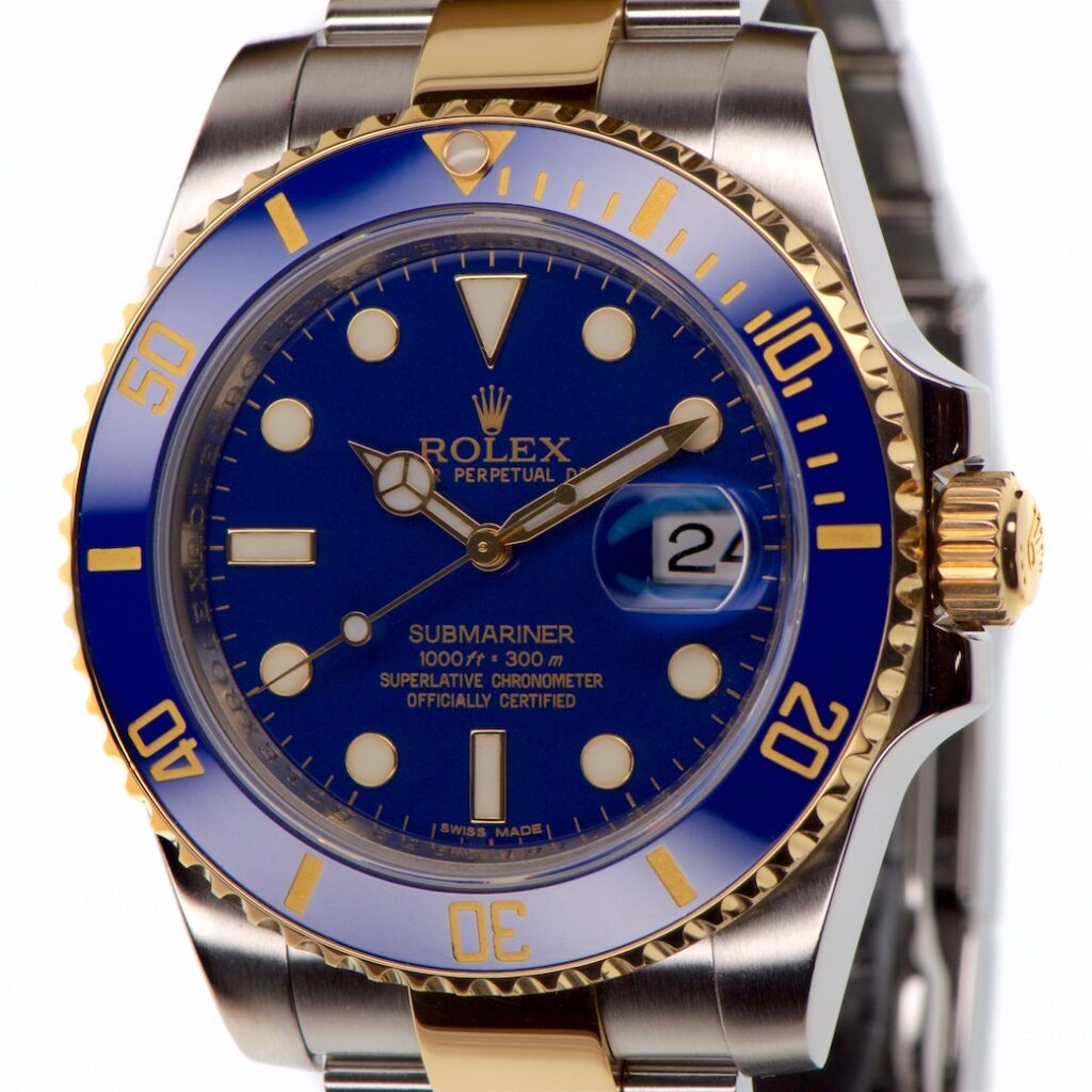 Rolex Submariner Date 18K Yellow Gold 40mm 116613LB — photo 1