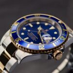 Rolex Submariner Date "Bluesy" 18K Yellow Gold & Stainless Steel 40mm Ref 16613 Y Serial — photo 5
