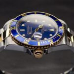 Rolex Submariner Date "Bluesy" 18K Yellow Gold & Stainless Steel 40mm Ref 16613 Y Serial — photo 10