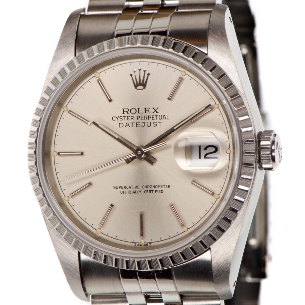 Rolex Datejust 36mm Silver Dial Ref. 16220 — photo 1