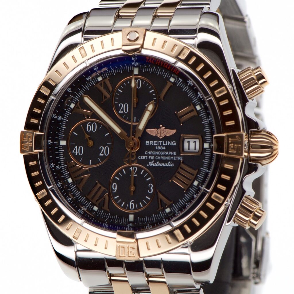 Breitling Chronomat Evolution 18K Gold & Steel 44mm Ref C13356 — photo 1