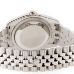Rolex Date just 36mm 18k White Gold/Steel Mother of Peal Diamond Dial — photo 7