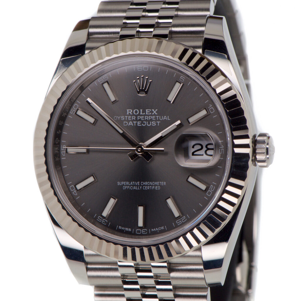 Rolex Datejust Stainless Steel & White Gold 41mm Reference 126334 — photo 1
