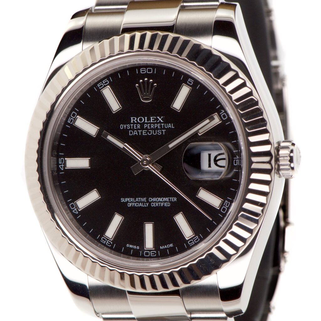 Rolex Datejust 2 Stainless Steel & White Gold 41mm Reference 116334 — photo 1
