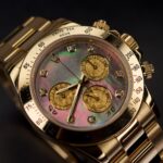 Rolex Daytona Cosmograph MOP Diamond Dial 18K Gold 40mm Reference 116528 The Ellen — photo 9