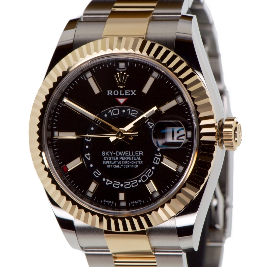 Rolex Sky-Dweller 18K Yellow Gold & Stainless Steel 42mm Reference 326933 December 2021 — photo 1