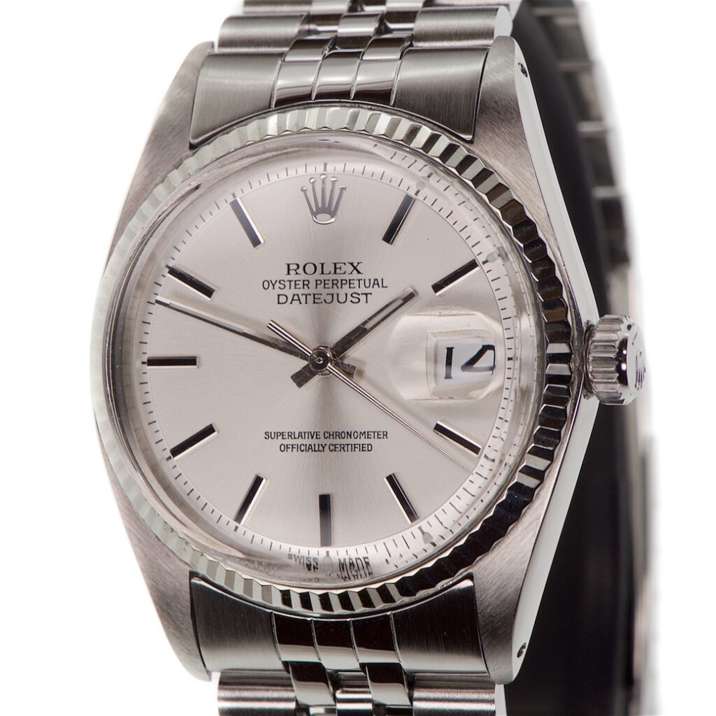Rolex Datejust Stainless Steel & 18K White Gold 36mm Reference 16014 — photo 1