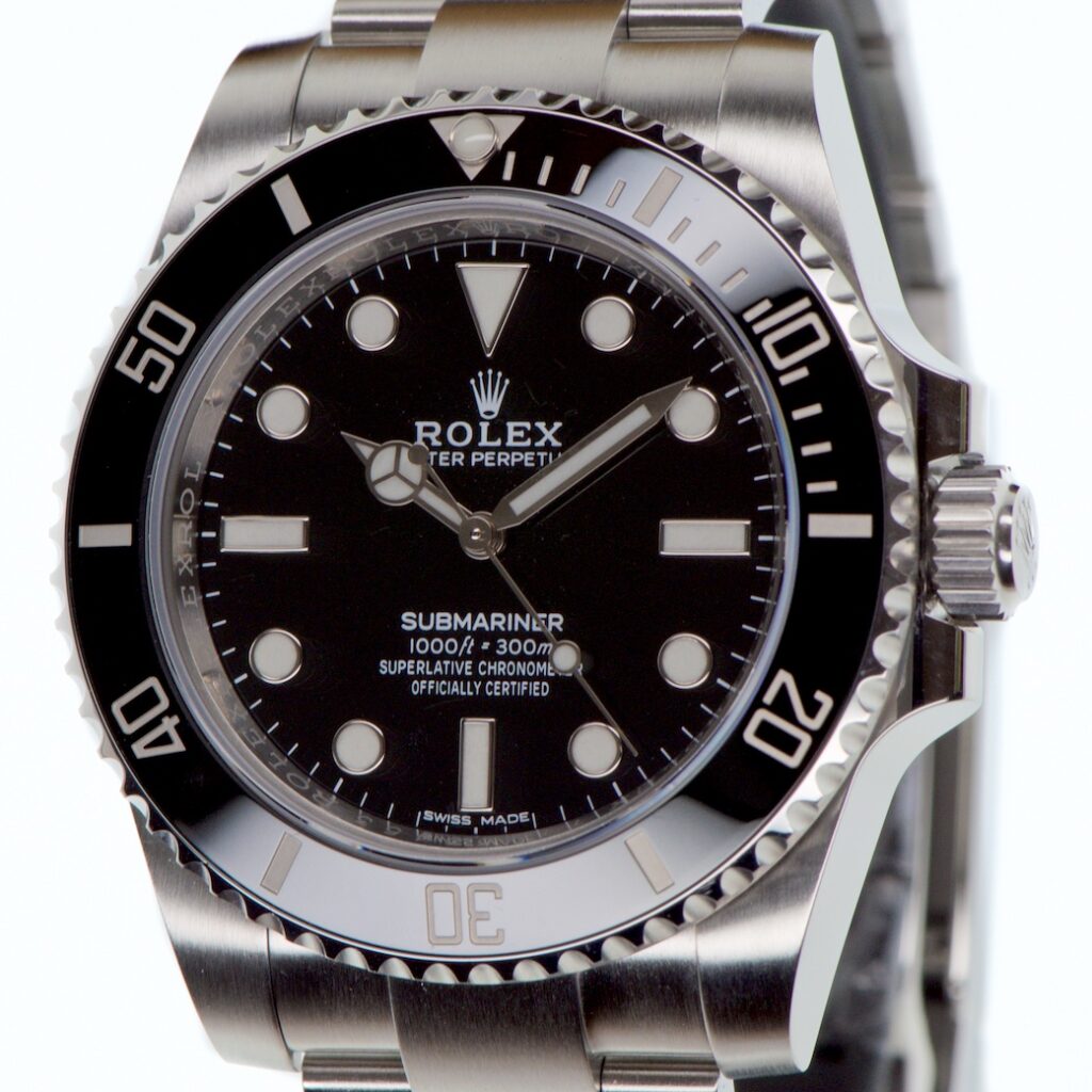 Rolex Submariner Non Date Ceramic 40mm 114060 '2020 — photo 1