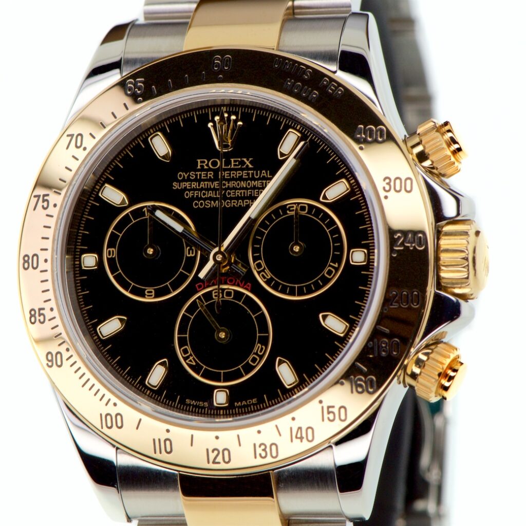 Rolex Cosmograph Daytona 18K Gold & Steel 40mm Reference 116523 — photo 1