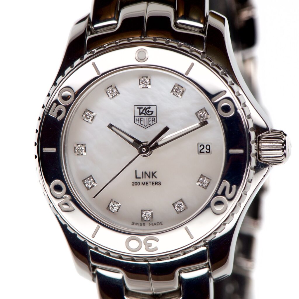 Tag Heuer Ladies Link 26mm MOP Diamond Dial — photo 1