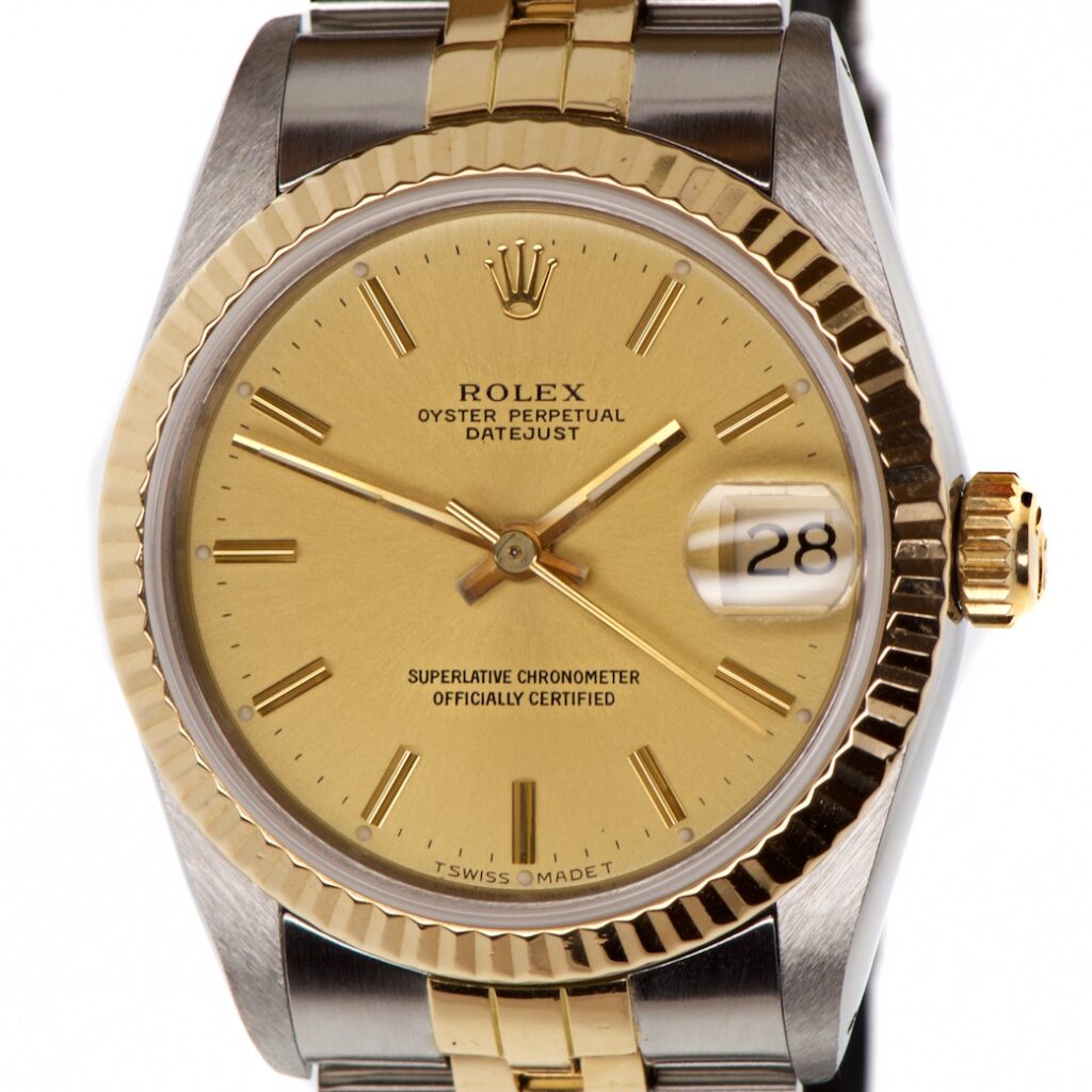 Rolex DateJust 31mm 18kGold/Steel Ref 68273 — photo 1