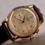 Breitling Premier Chronograph 18K Gold 36mm Ref 798 Circa 1960s — photo 2