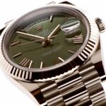 Rolex Day Date 40mm 18k White Gold. Anniversary Dial — photo 3